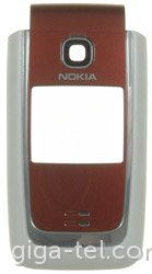 Nokia 6125 Front cover red