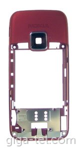 Nokia E65 Middlecover Red