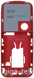 Nokia 5070 midlecover red