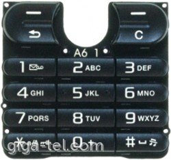 Sony Ericsson K220i keypad black