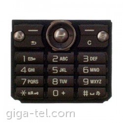 Sony Ericsson G700 keypad brown