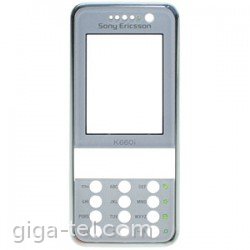 Sony Ericsson K660i front cover white