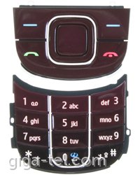 Nokia 3600s keypad wine