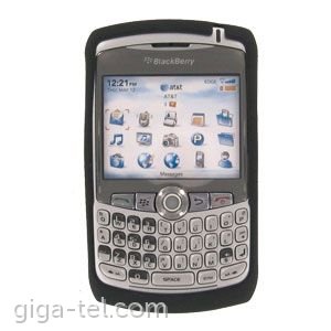BlackBerry 8300 silicon case black