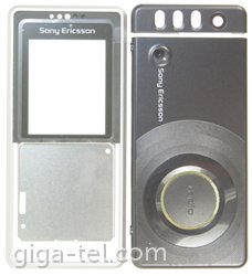 Sony Ericsson R300 cover silver/black