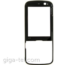 Nokia N79 front cover black