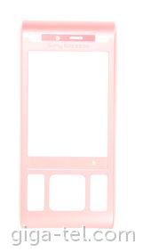 Sony Ericsson C905 front cover pink