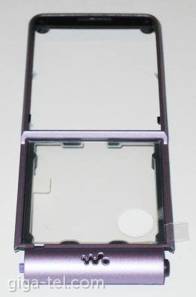 Sony Ericsson W350i front cover purple