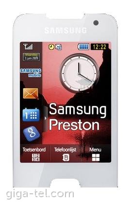 Samsung S5600 touch screen white