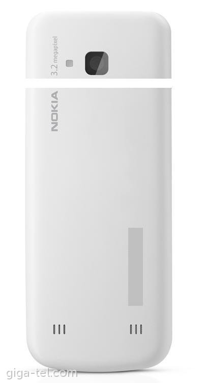 Nokia 6730c battery+antenna cover white
