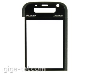 Nokia 5730 glass black monochrome