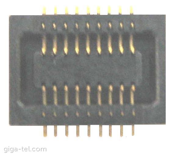 Nokia 5310, 6220c, 6720 connector LCD