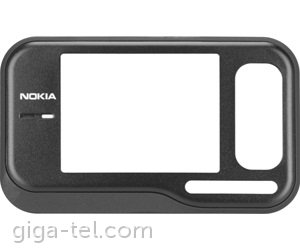 Nokia 6760s front cover black