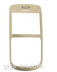 Nokia C3-00 front cover gold
