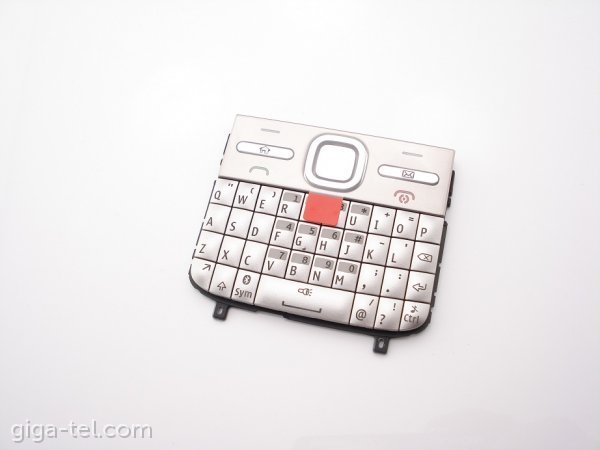 nokia E5-00 keypad silver English