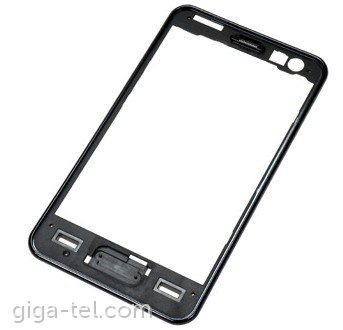 Samsung S7250 front cover silver