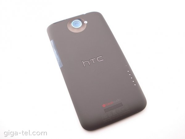 HTC One X back cover black