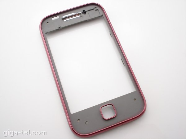 Samsung S5360 front cover pink