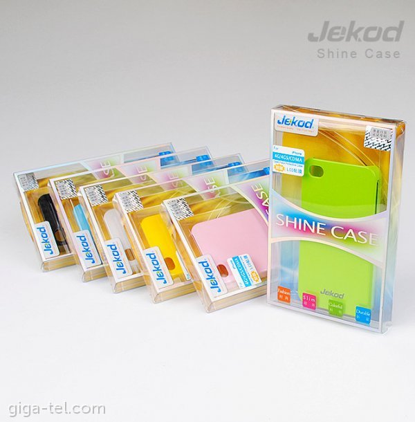 Jekod for iphone 4S shine case pink