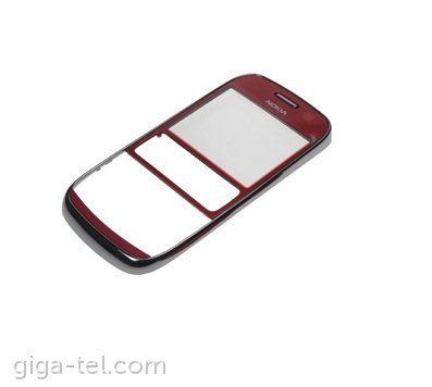 Nokia 302 front cover red