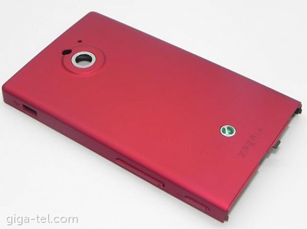Sony Xperia Sola(MT27i) battery cover red