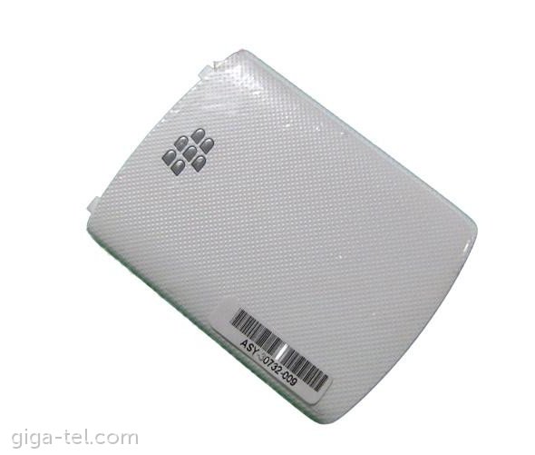 Blackberry 9300 battery cover white