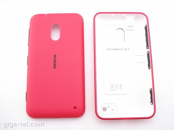 Nokia 620 battery cover magenta