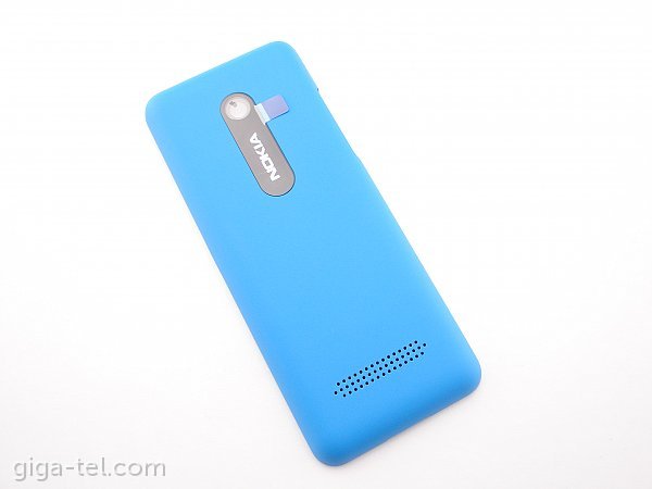 Nokia 206 battery cover blue -  dual SIM
