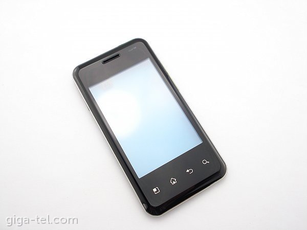 LG E720 front cover + touch black