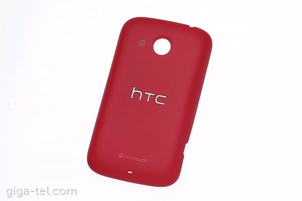 HTC Desire C battery cover red