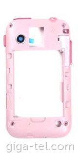 Samsung S5360 middle cover pink
