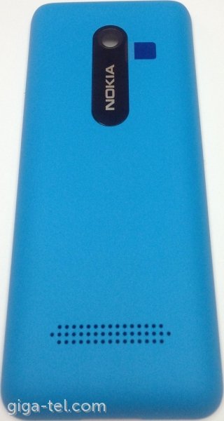Nokia 206 battery cover cyan
