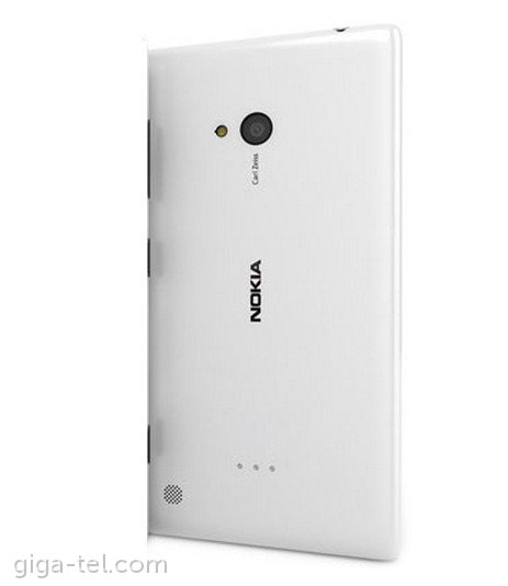 Nokia 720 back cover white