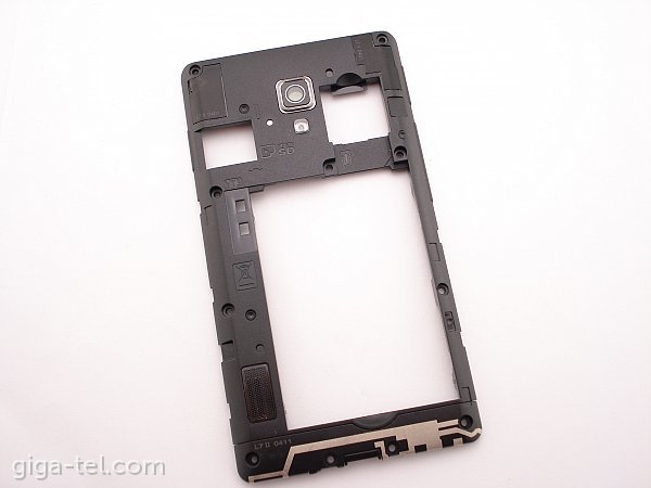 LG P710 middle cover silver
