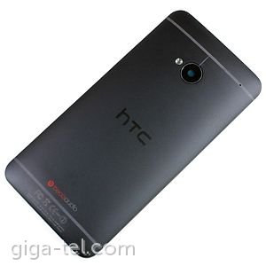 HTC One M7 battery cover black