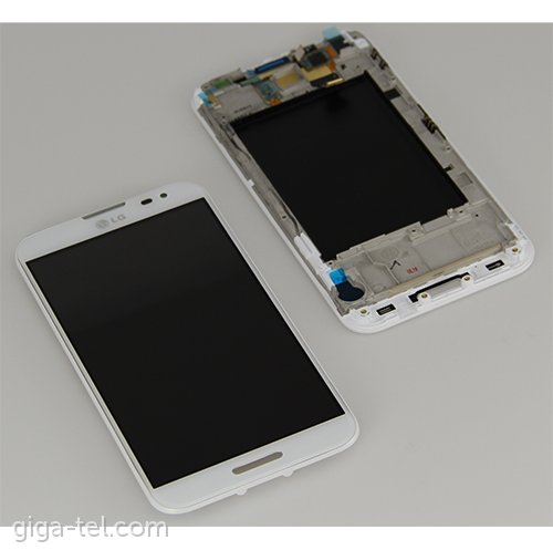 LG E986 front cover + LCD + touch white