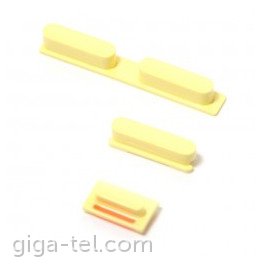 OEM side keys yellow for iphone 5c