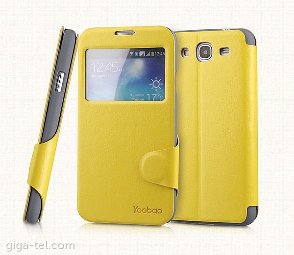 Yoobao Samsung Galaxy Mega 5.8 i9150 fashion pouch yellow