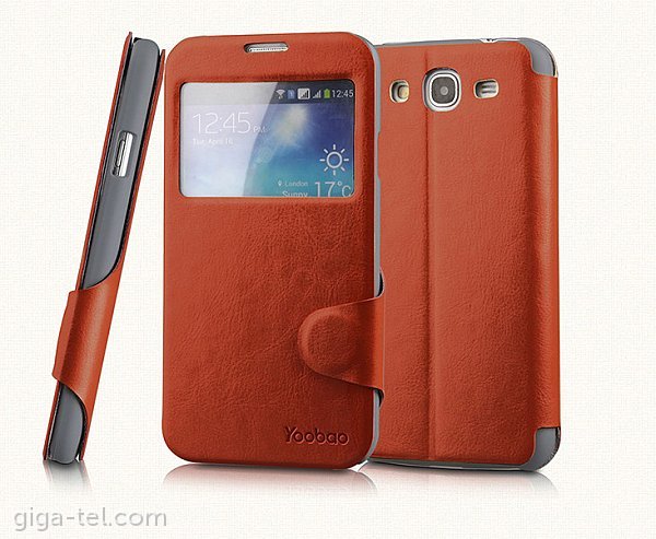 Yoobao Samsung Galaxy Mega 5.8 i9150 fashion pouch brown