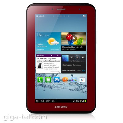 Samsung P3100 3G touch red