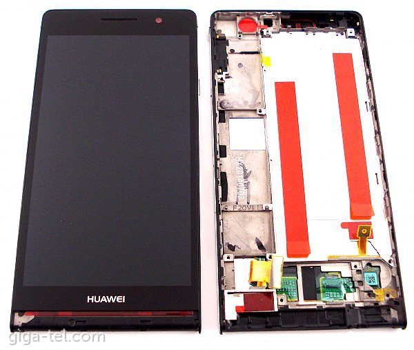 Huawei P6 front cover+LCD+touch black