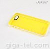 Jekod for iphone 5c TPU+FRAME yellow