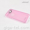 Jekod for iphone 5c TPU+FRAME pink
