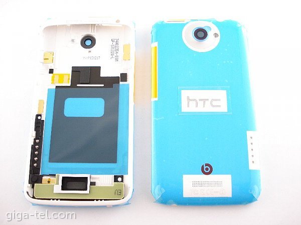 HTC One X+ battery cover white