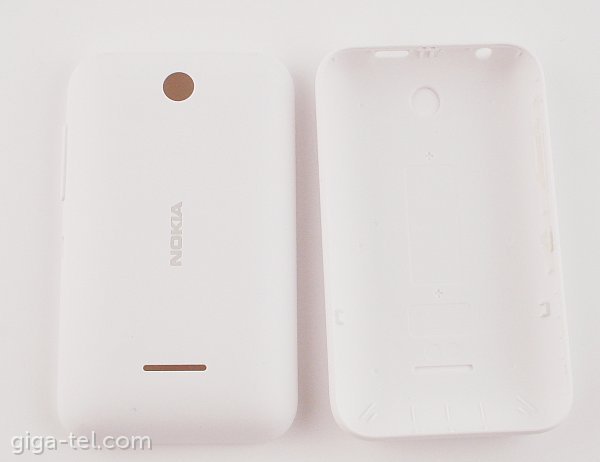 Nokia Asha 230 battery cover white
