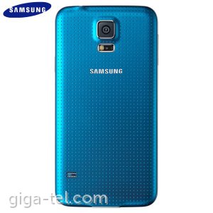Samsung G900F battery cover blue