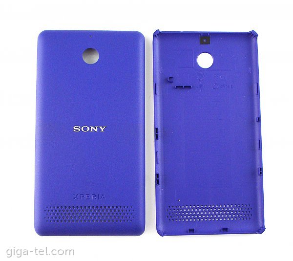 Sony D2005 battery cover purple