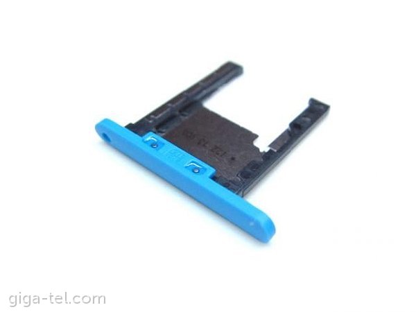 Nokia 720 MicroSD holder cyan