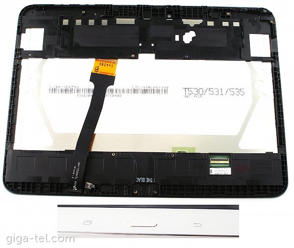 Samsung T530 front cover+LCD+touch white