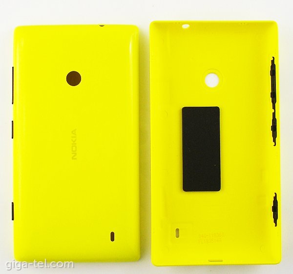Nokia 525 battery cover yellow